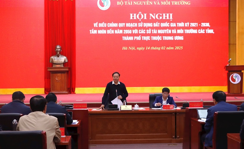 Bộ TN&MT làm việc với các Sở TN&MT về điều chỉnh quy hoạch sử dụng đất quốc gia thời kỳ 2021 - 2030