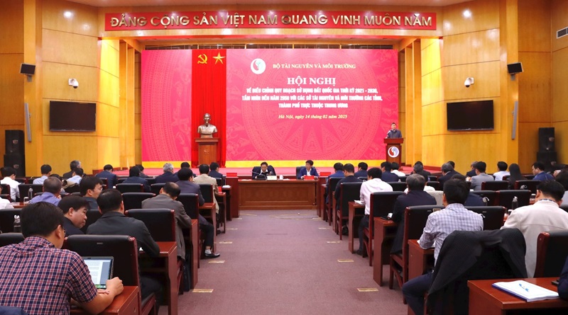 Bộ TN&MT làm việc với các Sở TN&MT về điều chỉnh quy hoạch sử dụng đất quốc gia thời kỳ 2021 - 2030