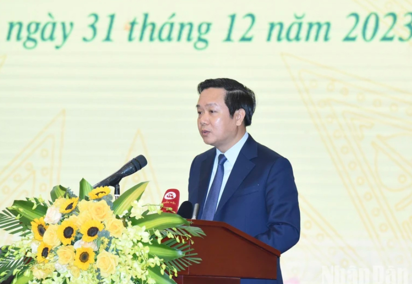 Hội nghị tổng kết công tác năm 2023 và triển khai nhiệm vụ năm 2024 ngành Tài nguyên và Môi trường