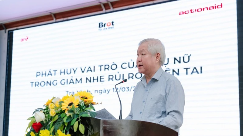Khởi động dự án Phát huy vai trò của phụ nữ trong giảm nhẹ rủi ro thiên tai