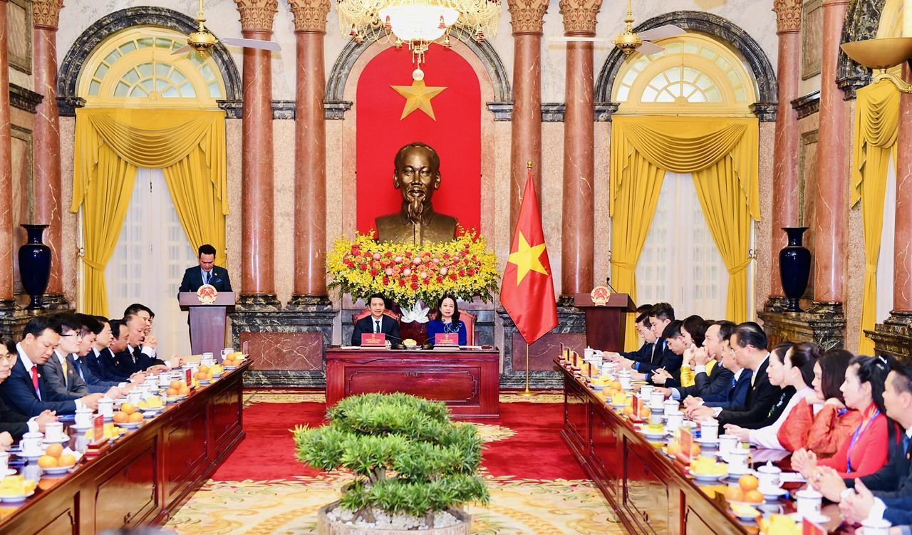 Quyền Chủ tịch nước Võ Thị Ánh Xuân gặp mặt Hội Doanh nhân trẻ Việt Nam