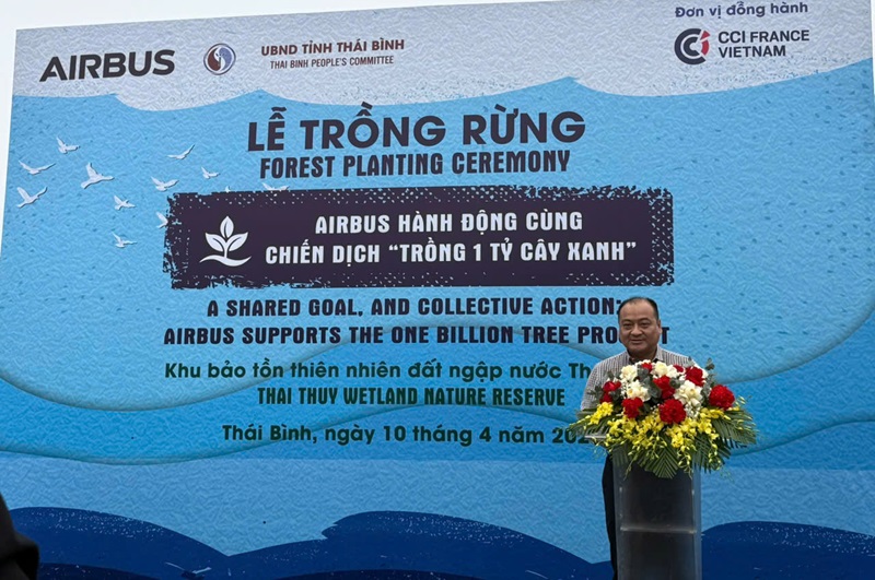Thái Bình: Trồng 1.500 cây bần chua tại Khu bảo tồn đất ngập nước Thái Thụy