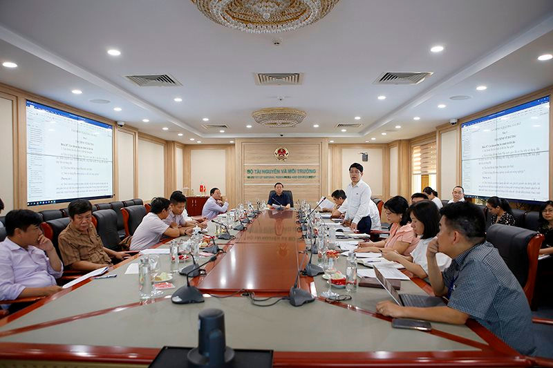 Bộ Tài nguyên và Môi trường tập trung nguồn lực hoàn thiện dự án Luật Đất đai (sửa đổi)