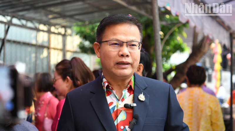 Khai trương Phố ẩm thực văn hóa Thái Lan-Việt Nam tại Nakhon Phanom