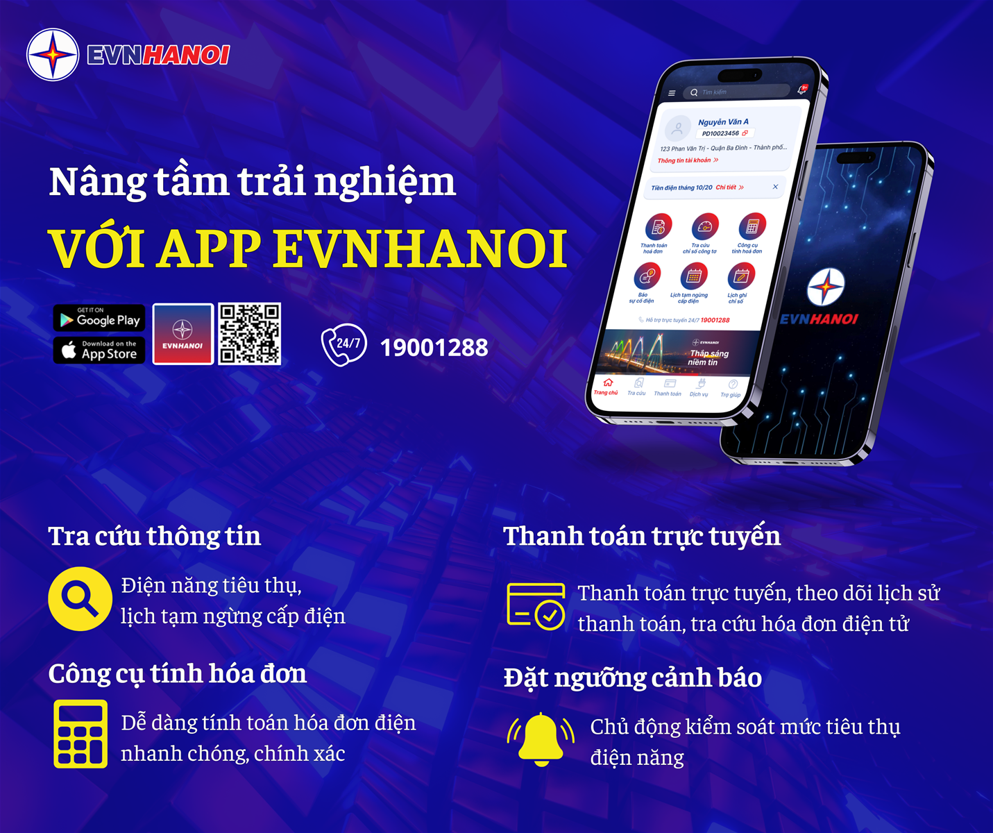 Chuyển đổi số ngành điện: EVNHANOI dẫn đầu với 100% dịch vụ trực tuyến
