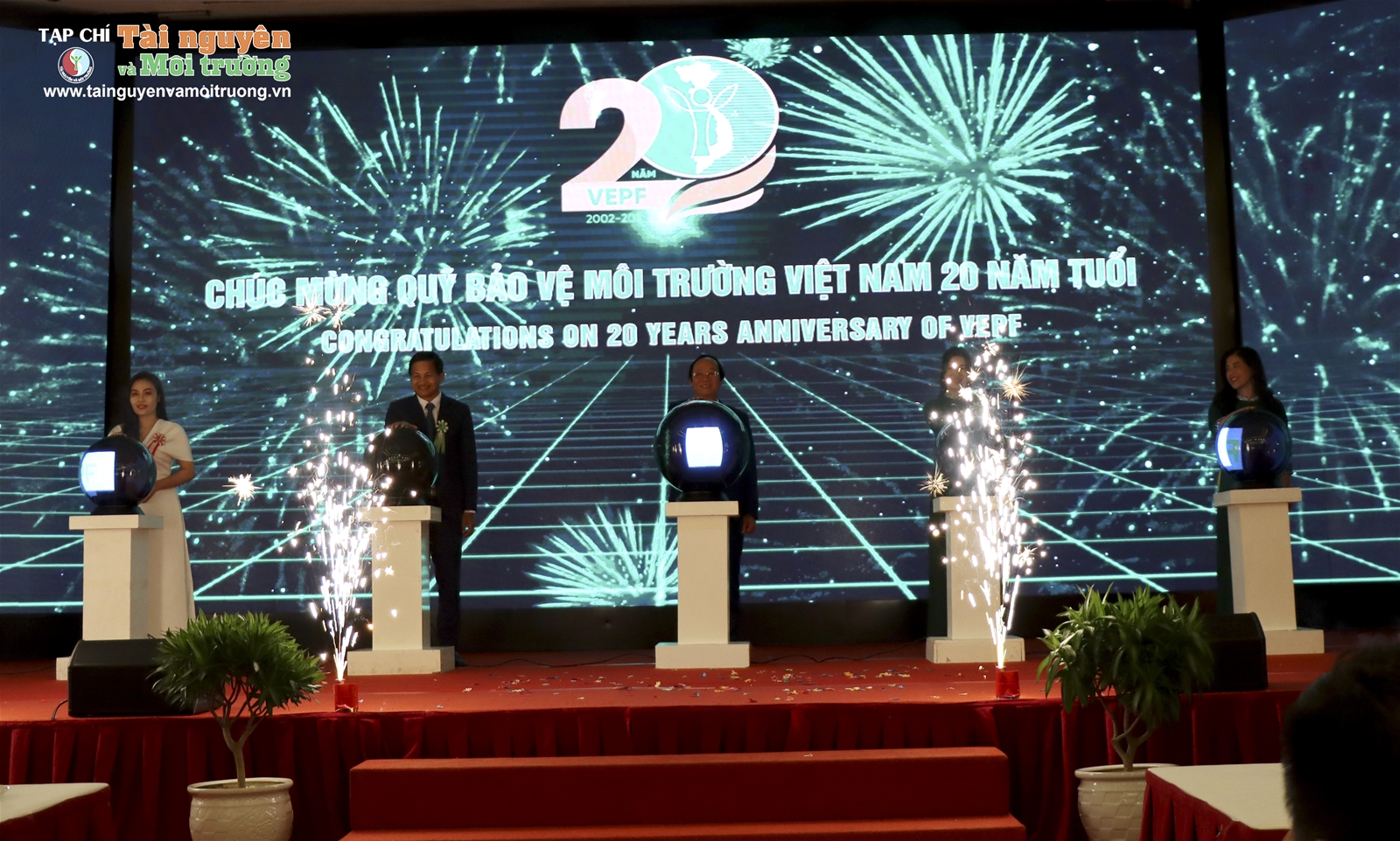 Quỹ Bảo vệ môi trường Việt Nam long trọng tổ chức Lễ Kỷ niệm 20 năm thành lập