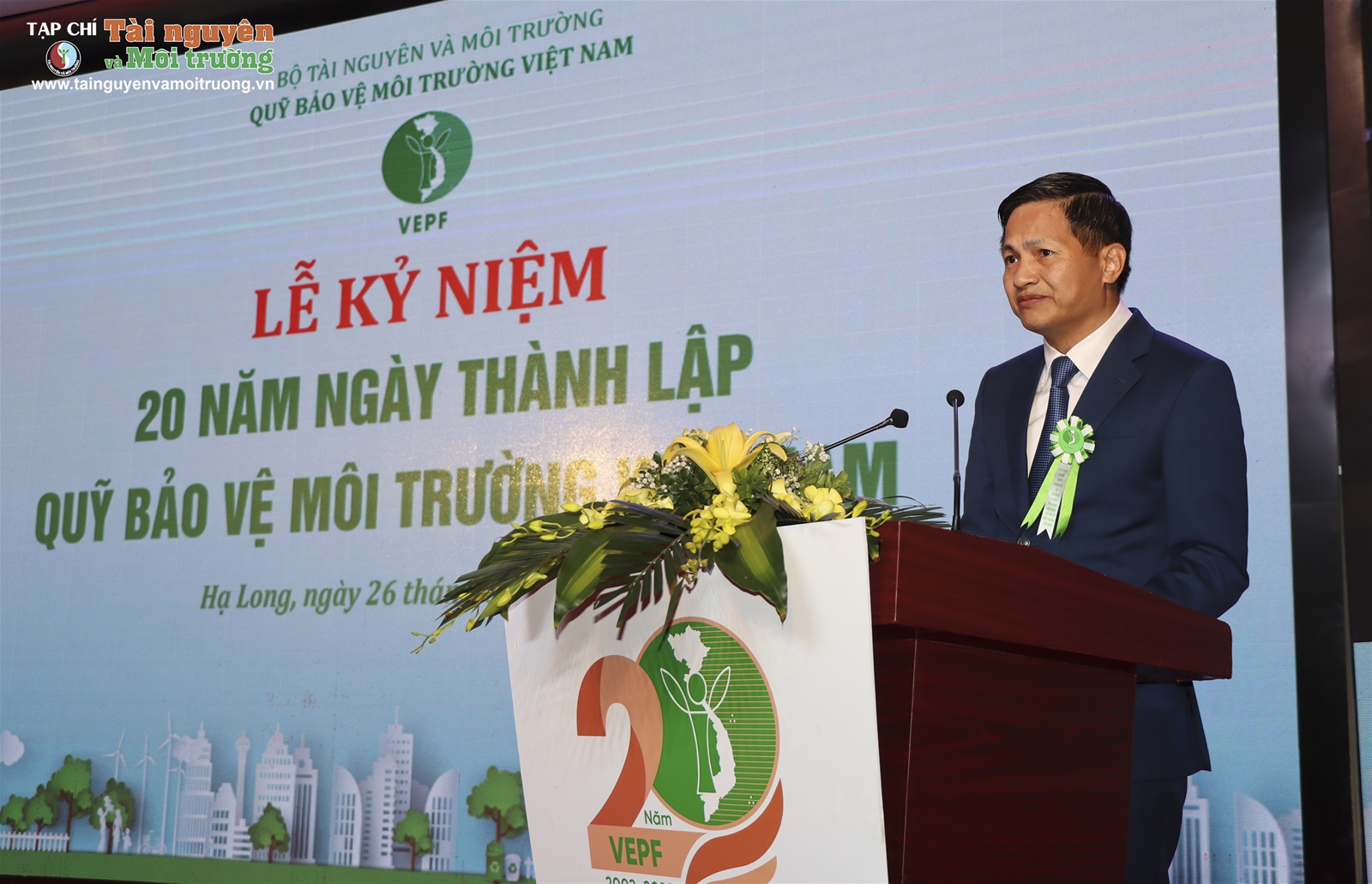 Quỹ Bảo vệ môi trường Việt Nam long trọng tổ chức Lễ Kỷ niệm 20 năm thành lập