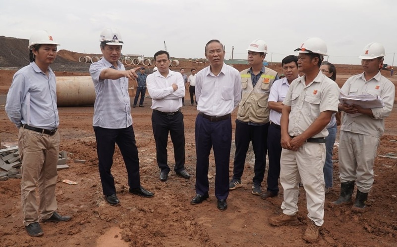 Gấp rút thi công trạm kiểm dịch động vật tại sân bay Long Thành