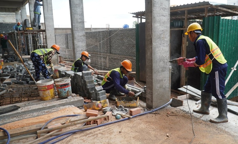 Gấp rút thi công trạm kiểm dịch động vật tại sân bay Long Thành