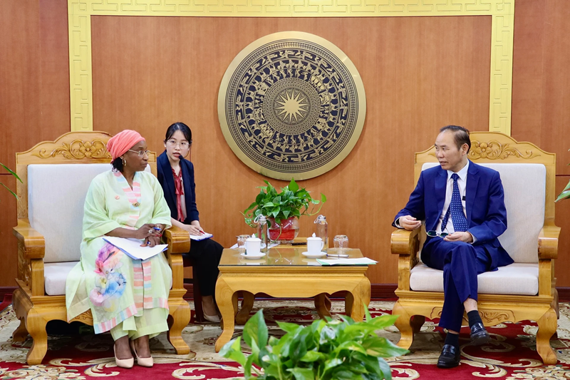 Việt Nam - UNIDO: Bắt tay phát triển mô hình sản xuất nông sản xanh