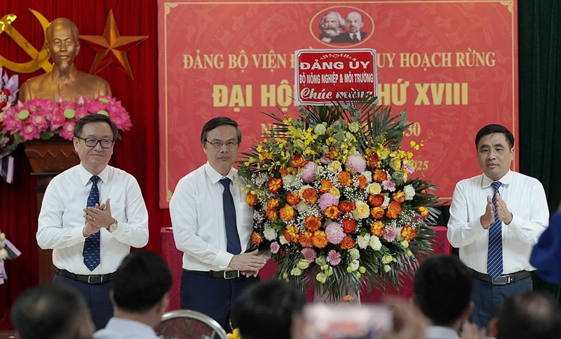 Đảng bộ Viện Điều tra Quy hoạch rừng cần sớm ổn định sau sáp nhập