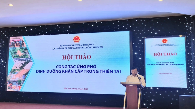 Ứng phó dinh dưỡng khẩn cấp trong phòng chống thiên tai