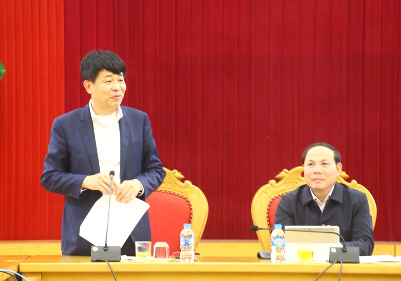 Cục Đăng ký và Dữ liệu thông tin đất đai làm việc với Sở TN&MT Yên Bái