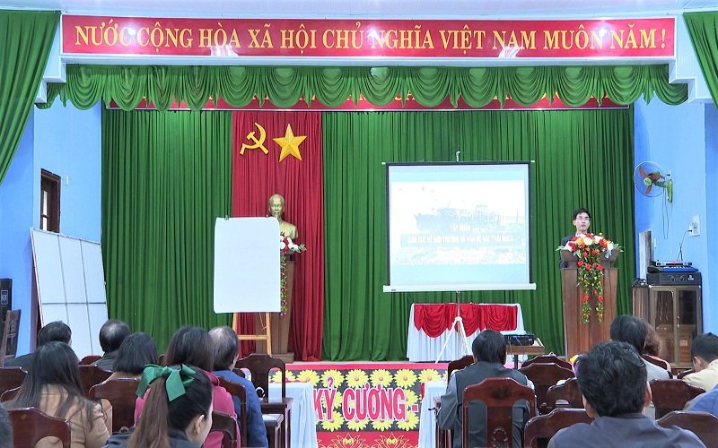 Huyện A Lưới: tiếp tục nâng cao kiến thức về môi trường, giảm thiểu ô nhiễm nhựa từ các mô hình cơ sở
