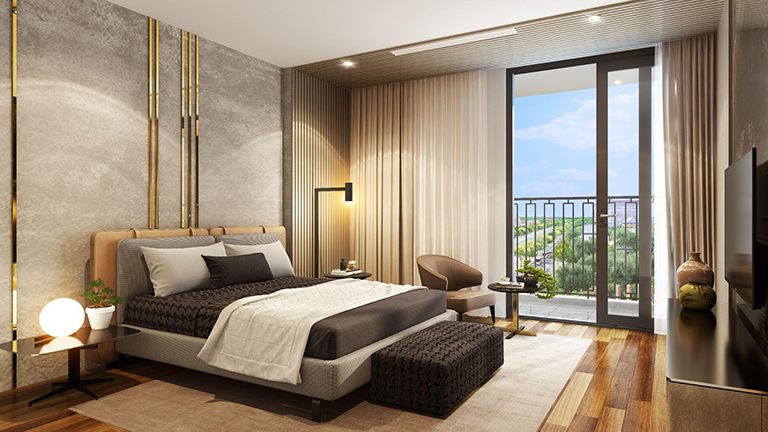 Sống đẳng cấp trong tòa nhà phong cách Nhật phủ kính Low-e