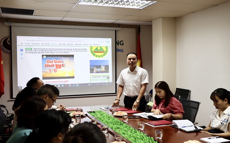 Hợp tác chiến lược truyền thông giữa Tạp chí Tài nguyên và Môi với Công ty Cổ phần Truyền hình thực tế HDTV Việt Nam