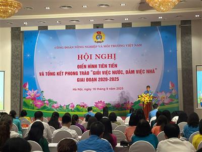 14 tập thể, 65 cá nhân được vinh danh tại Hội nghị điển hình tiên tiến và phong trào thi đua “Giỏi việc nước, đảm việc nhà” giai đoạn 2020-2025