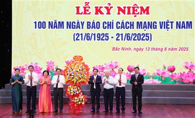 Bắc Ninh tổ chức Lễ kỷ niệm 100 năm Ngày Báo chí Cách mạng Việt Nam