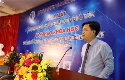 Bài phát biểu của Phó Chủ nhiệm Ủy ban KHCN và Môi trường của Quốc hội TS. Tạ Đình Thi tại Hội nghị các nhà khoa học trẻ ngành TN&MT