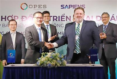 Bảo hiểm OPES và Công ty Sapiens ký kết hợp đồng triển khai dự án Core