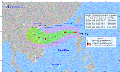 Bão Nesat tiếp tục mạnh lên, diễn biến phức tạp