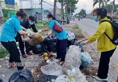 Bến Tre tăng cường phân loại chất thải rắn sinh hoạt tại nguồn theo quy định của Luật Bảo vệ môi trường năm 2020