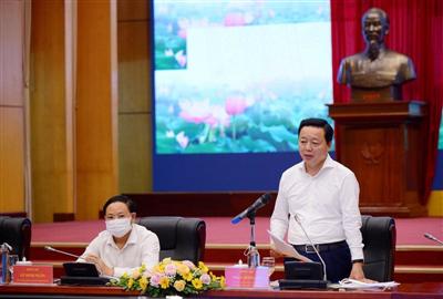 Bộ TN&MT làm việc với các địa phương về tổng kết thực hiện Nghị quyết 19 và thi hành Luật Đất đai