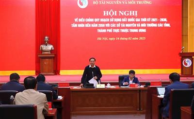 Bộ TN&MT làm việc với các Sở TN&MT về điều chỉnh quy hoạch sử dụng đất quốc gia thời kỳ 2021 - 2030