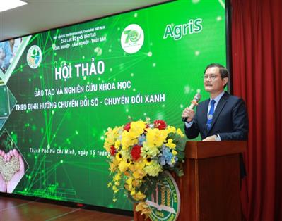 Câu lạc bộ khối đào tạo Nông - Lâm - Thủy sản chia sẻ về chuyển đổi số, chuyển đổi xanh