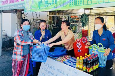 Chợ dân sinh giảm thiểu rác thải nhựa