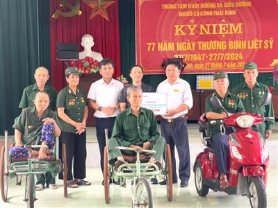 Công đoàn Công ty Nhiệt điện Thái Bình: Tri ân ngày Thương binh - Liệt sĩ 27-7
