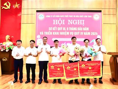 Công ty CP Supe Phốt Phát và Hoá chất Lâm Thao bứt phá mạnh mẽ, vượt mục tiêu kế hoạch đề ra