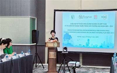 Cục Môi trường (Bộ Nông nghiệp và Môi trường) với chiến lược giám sát kháng thuốc: Định hình hành động liên ngành