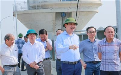 Cục Quản lý và Xây dựng công trình thủy lợi đã kiểm tra hiện trường tình hình thực hiện các dự án thủy lợi trên địa bàn tỉnh Thanh Hóa