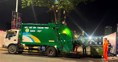 Đà Nẵng: Đảm bảo vệ sinh môi trường trong dịp Tết Nguyên đán