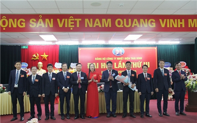 Đại hội Đảng bộ Công ty Nhiệt điện Thái Bình lần thứ III, nhiệm kỳ 2025 - 2030