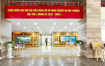 Bài 1: Đảng bộ Bộ Nông nghiệp và Môi trường - Bản lĩnh, đoàn kết, đổi mới, quyết tâm hoàn thành thắng lợi nhiệm kỳ mới