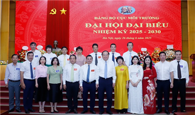 Đảng bộ Cục Môi trường quyết tâm đổi mới vì phát triển xanh và bền vững