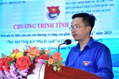 Đoàn Thanh niên Bộ NN-MT ra quân vì vùng cao phát triển bền vững