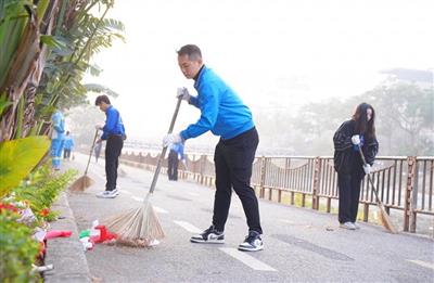 Đoàn viên thanh niên thành phố Hà Nội: Chung tay xây dựng môi trường sống trong lành