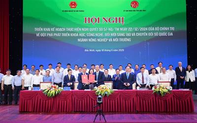 Đổi mới để phát triển bền vững: Ngành Nông nghiệp và Môi trường bước vào giai đoạn bứt phá với nền tảng khoa học, công nghệ và chuyển đổi số