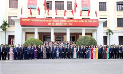 Đổi mới tư duy nhận thức, hành động, nâng cao chất lượng tham mưu chiến lược trên lĩnh vực Tuyên giáo và Dân vận