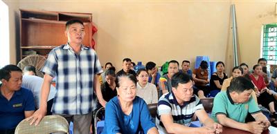 Đối thoại với Nhân dân trong lĩnh vực quản lý đất đai, xây dựng, quy hoạch - giải phóng mặt bằng