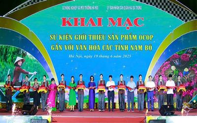 Hà Nội: Khai mạc sự kiện giới thiệu sản phẩm OCOP gắn với văn hóa các tỉnh Nam Bộ