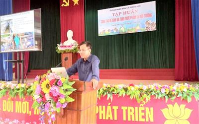 Hà Tĩnh: Nâng cao nhận thức và kỹ năng về chú trọng công tác vệ sinh môi trường trong chăn nuôi