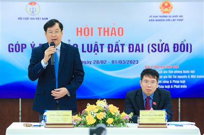 Hội Luật gia Việt Nam tiếp tục lấy ý kiến góp ý về dự thảo Luật Đất đai (sửa đổi)