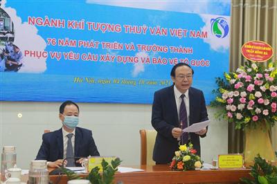 Hội nghị trực tuyến hưởng ứng 76 năm Ngày truyền thống Ngành Khí tượng Thủy văn Việt Nam