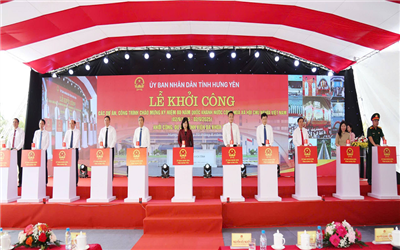 Hưng Yên: Khởi công dự án Bệnh viện Đa khoa tỉnh