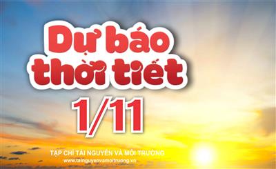 Thời tiết ngày 1/11: Không khí lạnh tràn về, nhiệt độ Bắc Bộ giảm mạnh