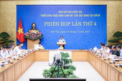 Kiện toàn Ban Chỉ đạo quốc gia triển khai thực hiện cam kết của Việt Nam tại COP26